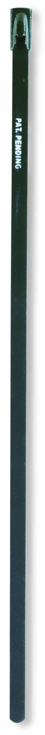 Stahl-Kabelbinder BxL 4,6x360mm, Kabelbaum 102mm, 56kp/550N DIN 14401