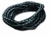Spiralband, Bündeldurchmesserurchmesser 4-20mm, Wendelbreite 7,0mm, Außendurchmesserurchmesser 6mm, schwarz