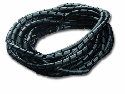Spiralband, Bündeldurchmesserurchmesser 9-70mm, Wendelbreite 13,9mm, Außendurchmesserurchmesser 12mm, schwarz