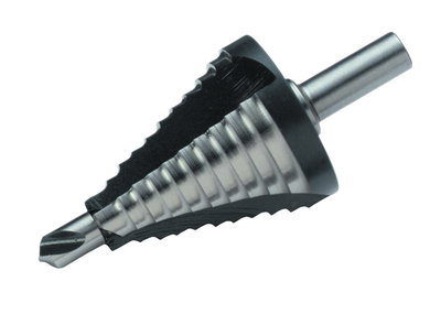 HSS-Stufenbohrer mit 12 Bohrstufen