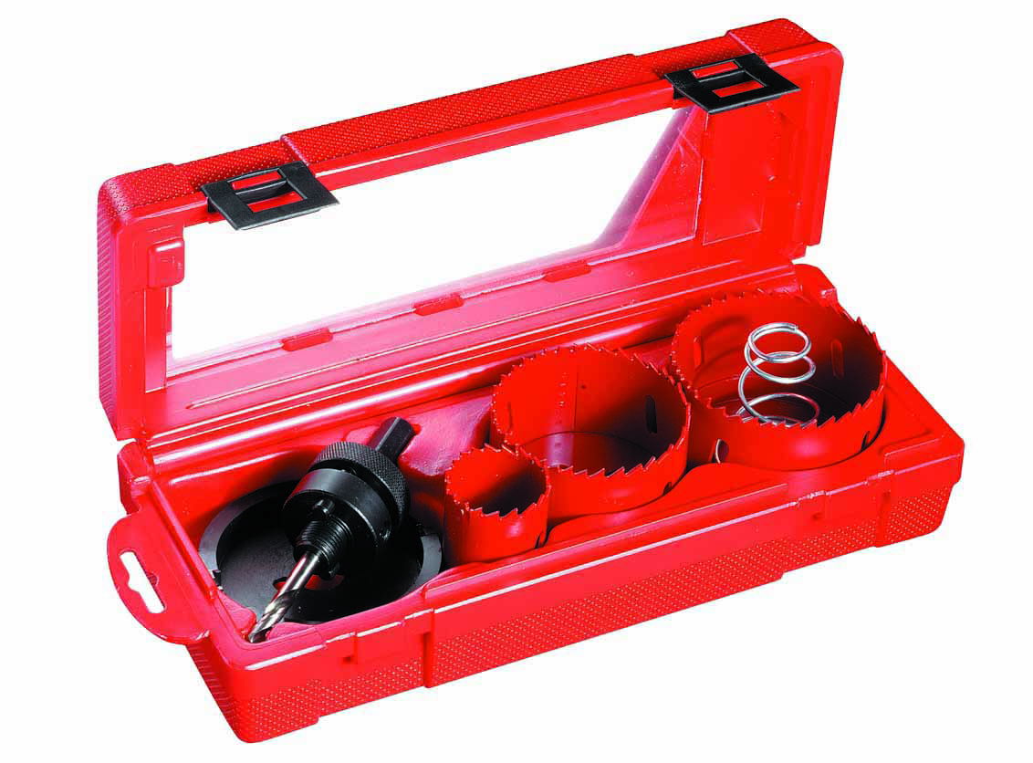 Lochsägen-Set Elektro-Top mit Randversenker HSS-Bi-Metall 35/65/75mm – Bild 2 von 2