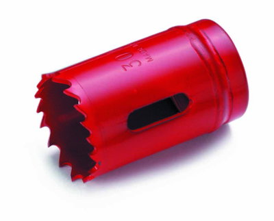 Lochsäge aus HSS-Bi-Metall mit Vario-Zahnung, Durchmesser 30mm, L 50mm, M14