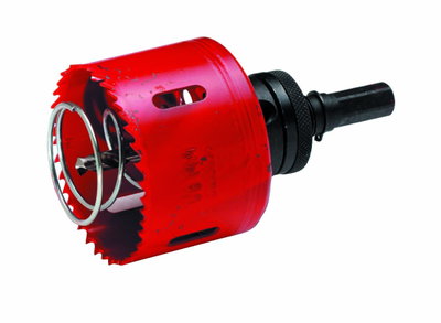 Lochsäge für Schaltdosen zusätzlich mit Randversenker, 68mm Durchmesser