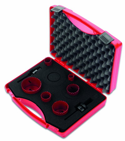 Lochsägen-Set Elektro metrisch HSS-Bi-Metall M20-64