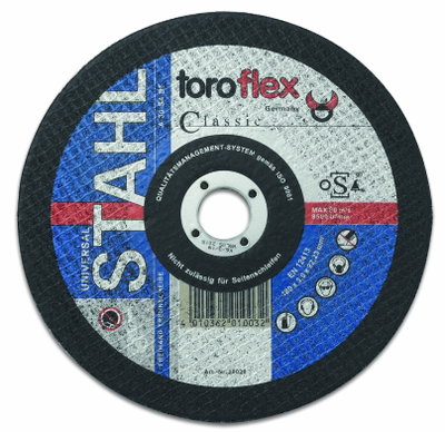 Korund-Trennscheibe Stahl Durchmesser 125