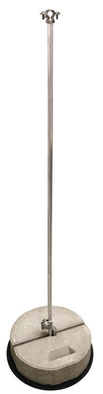 Distanzhalter D 16mm L 1270mm Al m. PA-Element D 20mm inkl. MV-Klemme f. HVI