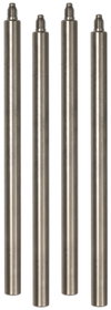 Sockelhalterstangenset 4x 16x200mm NIRO fuer Vierbeinstative