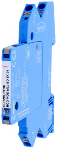 Modularer ÜS-Ableiter für 1 Doppelader BLITZDUCTORconnect mit Defektanzeige