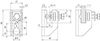 Flachband-Rundleitungshalter Cu f. Fl...11mm Rd 6.10mm Wandabstand 11mm
