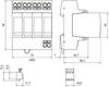 Überspannungsableiter Typ 2+3 DEHNguard MP FM 4-polig Uc 275V TN-S