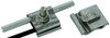UNI-Erdungsklemme NIRO f. Rd 8-10mm u. Leiter 4-50mm² m. Schraube M8 u. Mutter