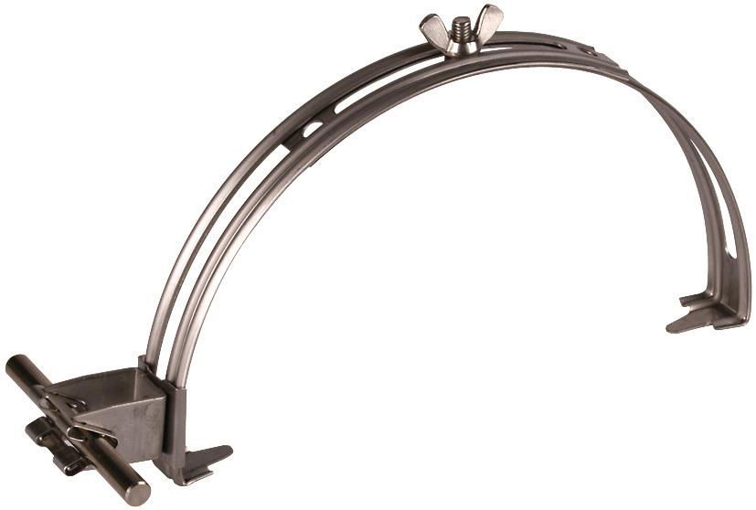 Dachleitungshalter DEHNgrip NIRO H 20mm f. Rd 8mm verstellbar 180-280mm