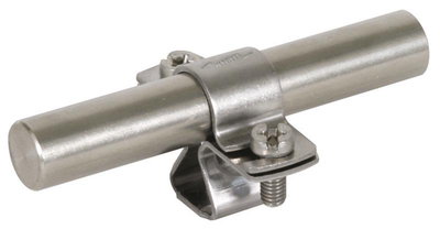 Stangenhalter NIRO m. Gewinde M8 f. Rd 16mm