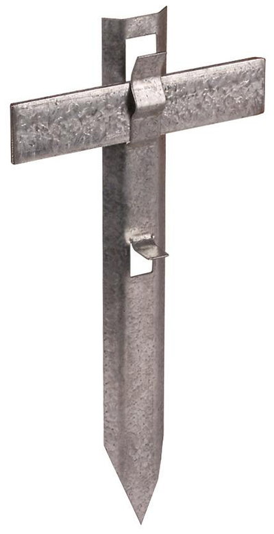 Abstandshalter St/tZn gerade Ausfuehrung L 280mm f. Rd 8-10mm Fl - 40mm