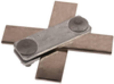 SV-Klemme NIRO (V4A) f. Fl 30/Fl 30mm m. Schrauben u. Muttern M10