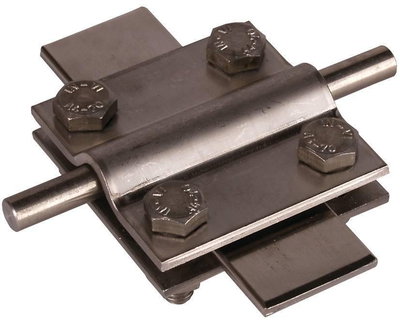 Kreuzstueck NIRO (V4A) f. Fl 30/30mm Rd 8-10/Fl 30mm o. Zwischenplatte