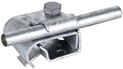 Dachrinnenklemme St/tZn f. Wulst 16-22mm m. Klemmbock f. Rd 6-10mm