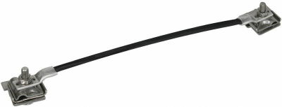 Ueberbrueckungsseil Cu 16mm*2  L 400mm m. 2 Falzklemmen 0,7-10mm NIRO