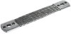 Ueberbrueckungsband Al 50mm*2  L 180mm m. Bef.-Bohrungen 1x10,5  2x6,5mm