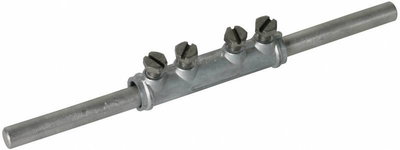 Verbindungsmuffe ZG f. Rd 7-10mm m. 4 Schrauben M6x12mm