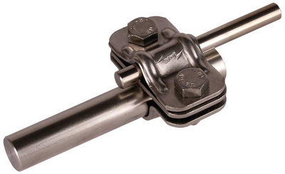 UNI-Trennklemme NIRO f. Rd 8-10/16mm m. Zwischenplatte