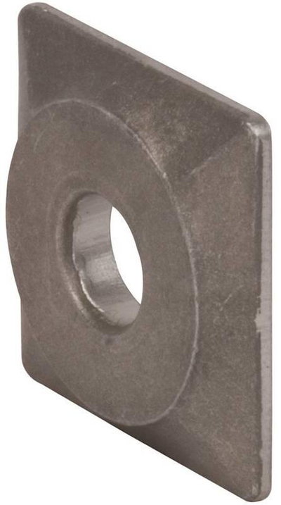 Druckplatte Al 50x50x8mm m. B 17mm