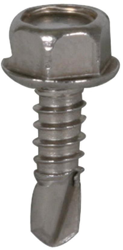 Bohrschraube mit 6-kant-Kopf DIN 7504  6,3x19mm NIRO
