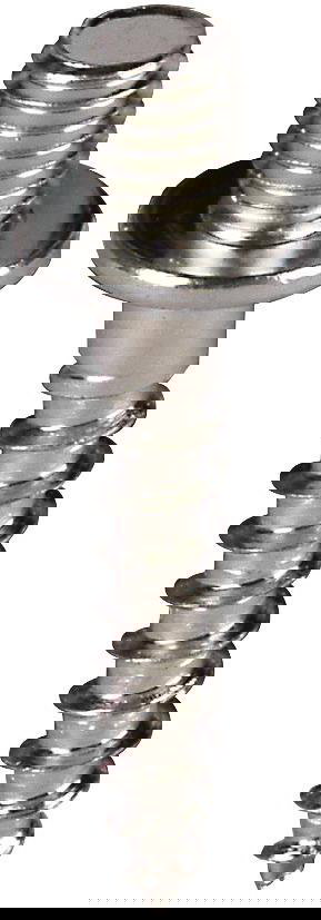 Holzschraube m. Gewindekopf M8x13mm St/galZn L 73mm