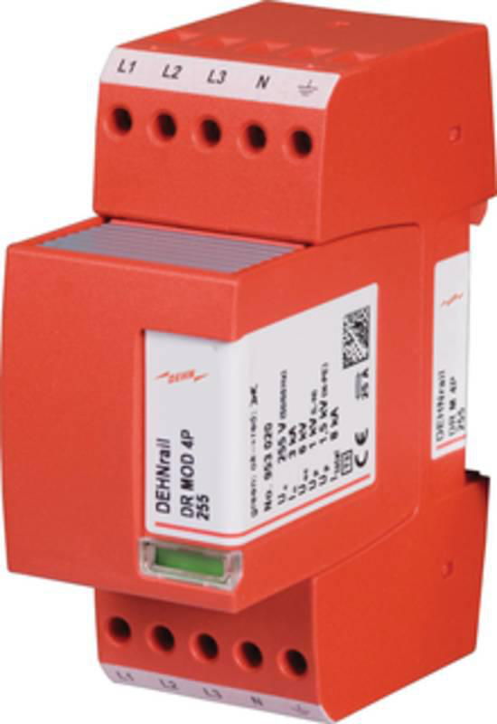 Ueberspannungsableiter Typ 3 DEHNrail M 4-polig 255V fuer Industrieelektronik