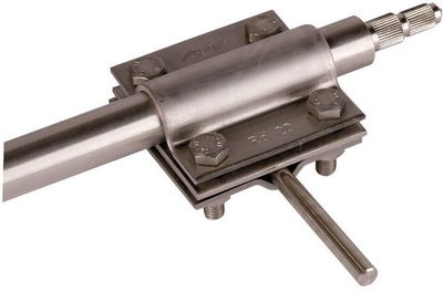 TE-Anschlussklemme NIRO (V4A) f. D 20mm f. Rd 7-10mm Fl -40mm Seile 35-70mm*2