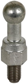Kugelfestpunkt D 25mm gerade m. Gewinde- bolzen M16x25mm