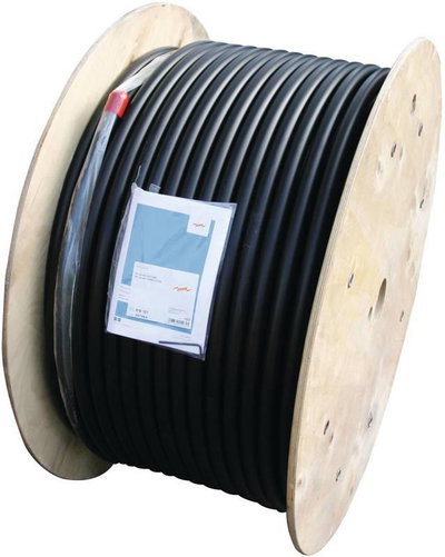 HVI-power long-Leitung D 27mm schwarz FIX-Laenge EW-TR 100m