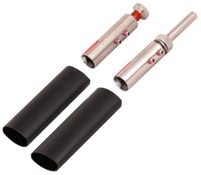 Anschlussset f. HVI light plus Leitung D 21 mm mit 2 Anschlussteilen, fuer Rohrinnenverlegung