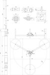 Fangmast fuer HVI light plus -SET- D 40 mm L 4700 mm R 560 mm