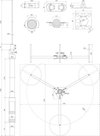 Fangmast fuer HVI light plus -SET- D 40 mm L 2700 mm R 560 mm