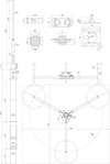 Fangmast fuer HVI light plus -SET- D 40 mm L 3700 mm R 560 mm