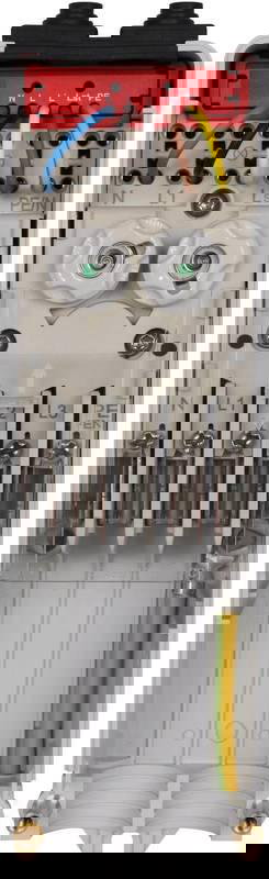 Sicherungskasten EK480 Fa. Langmatz mit transparenter Abdeckung und DEHNcord