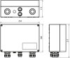 GAK im Gehaeuse IP65 f. PV-Anl. 2MPPT und je 1 String b. 1100V DC