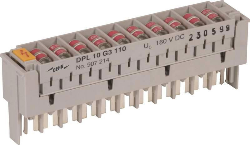 Ueberspannungsableiter DEHNrapid LSA Schutzstecker fuer 10 Doppeladern
