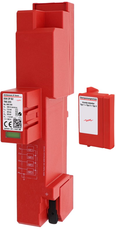 Kombi-Ableiter Typ1+2+3 DEHNshield ZP Basic 2 fuer TN-S-Systeme