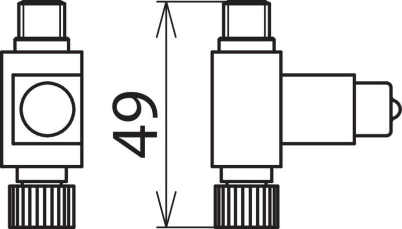 Blitzstromableiter DEHNgate fuer 75 Ohm SAT- und BK-Anlagen – Bild 2 von 2