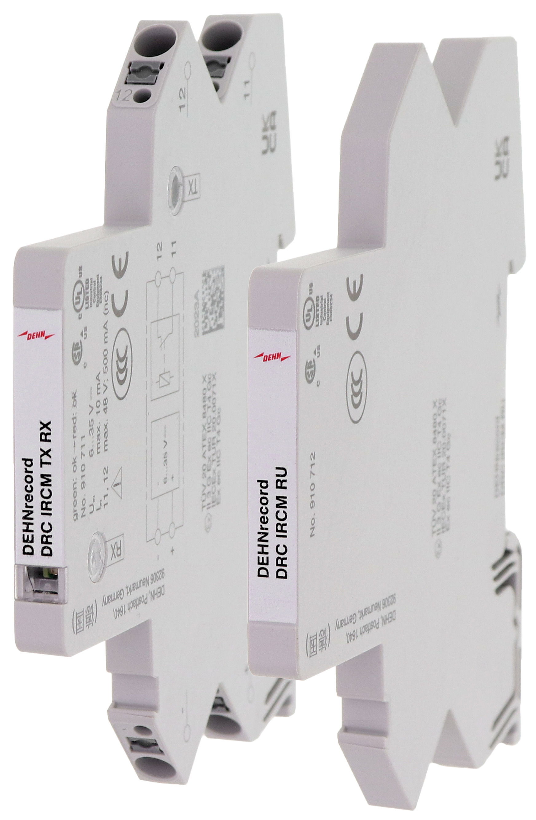 DEHNrecord Condition Monitoring Einheit zur Ueberwachung von BDC mit LifeCheck