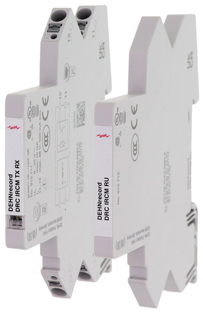 DEHNrecord Condition Monitoring Einheit zur Ueberwachung von BDC mit LifeCheck