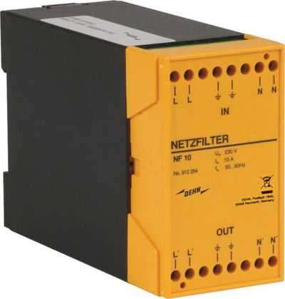 Netzfilter zum Schutz der Netzversorgung von Geraeten der Industrieelektronik