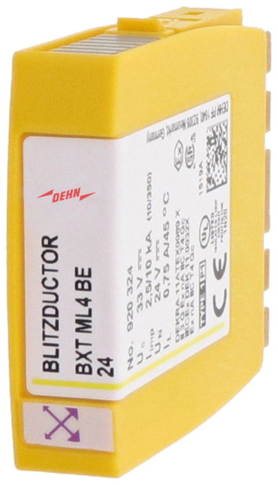 Kombiableiter-Modul fuer 4 Einzeladern BLITZDUCTOR XT mit LifeCheck