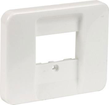 Zentralabdeckplatte fuer DEHNsafe alpha exclusive studioweiss