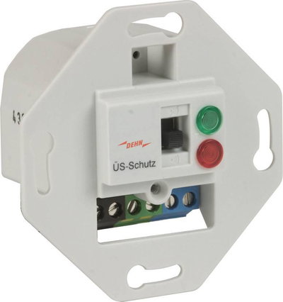 Ueberspannungsableiter Typ 3 DEHNsafe fuer Kabelkanaele und Unterputzdosen