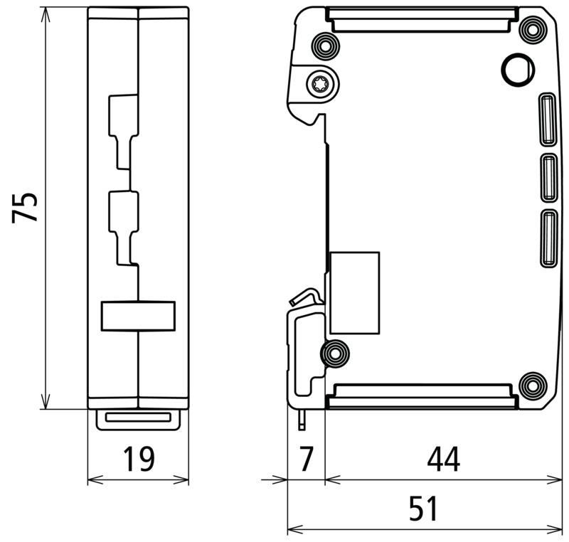 Kombi-Ableiter DEHNpatch bis 10 GBit mit RJ45 Buchsen und Statusanzeige – Bild 2 von 2