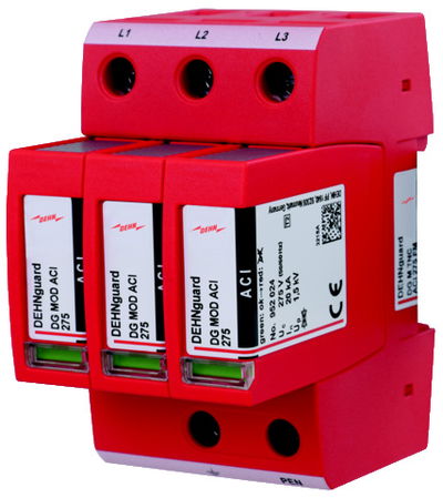 Überspannungsableiter Typ 2 DEHNguard M 3-polig Uc 275V mit ACI-Technologie