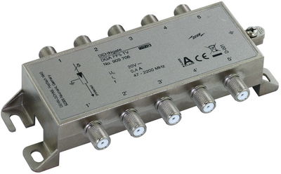 Fünffach-Überspannungsableiter DEHNgate 5 Kanäle für 75 Ohm TV- und SAT-Systeme